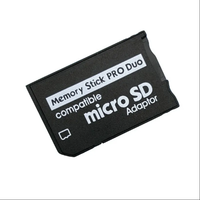Para PSP Micro SD SDGC TF a MS Memory Stick Pro Duo Card para PSP 1000 2000 3000 Adaptador convertidor