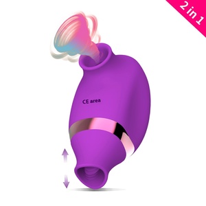 Vibrador de Punto G 2 en 1 con Carga USB para Mujeres, Juguete Sexual para Adultos con Funciones de Lamido de Lengua y Vibración de Huevo - Product Image 2