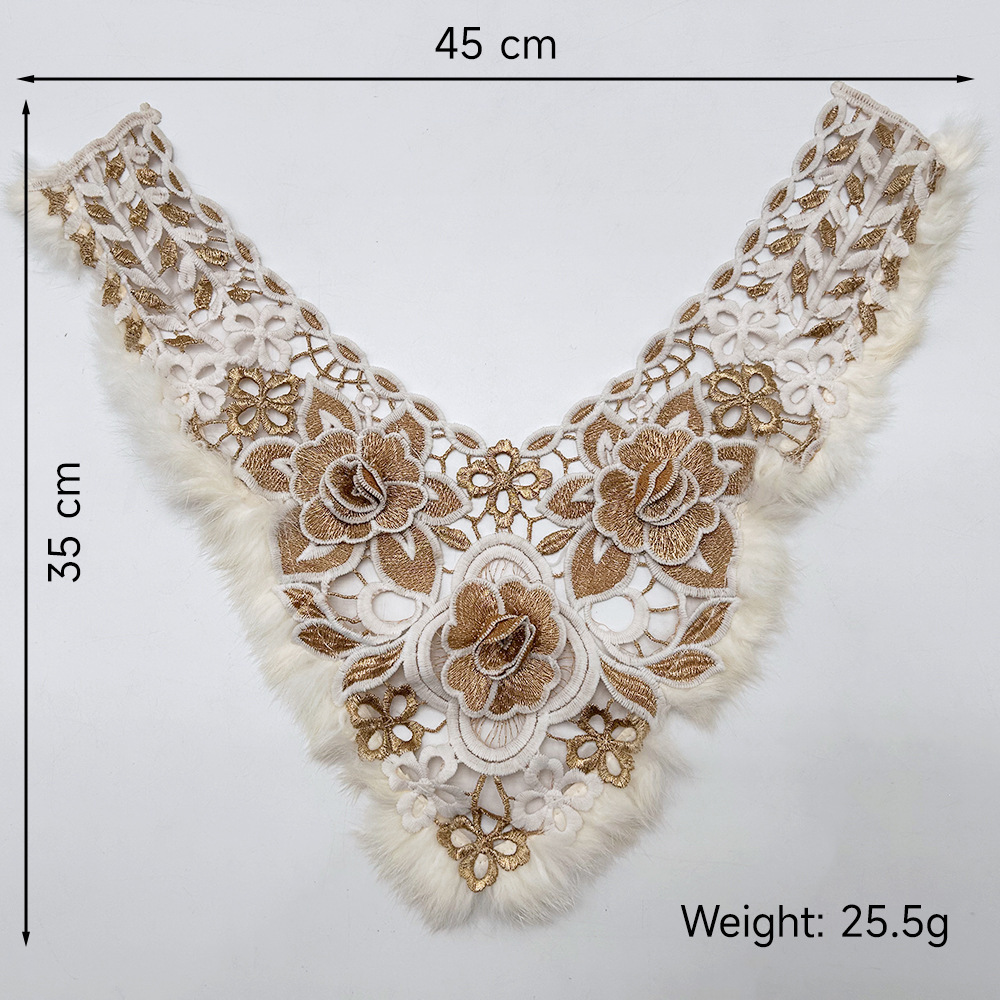 45cm-golden white