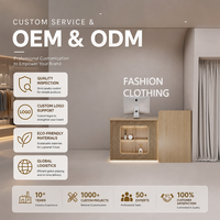 Bureau de réception moderne en MDF avec finition dorée, base éclairée et armoire de rangement pour salon, spa, bureau commercial - Prix de gros
