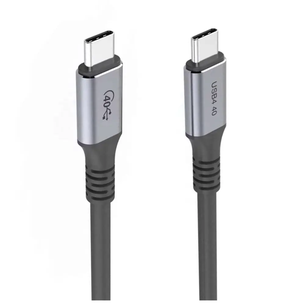 100w 20v 5a תשלום מהיר kabel 40Gbps כבל נתונים usb4.0 8k 60hz thunderbolt4 cabo u4 סוג c כבל מטען נייד