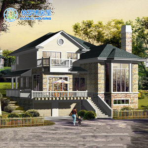 Tùy Chỉnh 1000 Feet Vuông Sang Trọng Ánh Sáng Khung Thép Biệt Thự Hiện Đại Di Động Modular Prefab Khách Sạn Với Nhà Để Xe Sản Xuất Tại Trung Quốc - Product Image 6