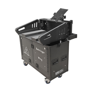 Estuche de Transporte Personalizado para Mezclador Digital <span class=keywords><strong>Behringer</strong></span> <span class=keywords><strong>Wing</strong></span>/<span class=keywords><strong>Wing</strong></span>-BK, Equipo de Escenario, con Ruedas y Soporte para Portátil - Product Image 2