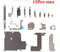 Vis complètes avec support de fixation métallique interne pour iPhone 5S SE 6 6S 7 8 Plus X XR XS MAX 11 12 13 Pro Max, petites pièces métalliques internes