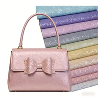 Simili cuir PVC élastique écologique à paillettes épaisses effet néon pour sacs, sacs à main, chaussures, nœuds et décorations de sièges de voiture