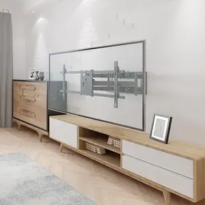 Soporte de TV de montaje en pared de TV de proveedor de fábrica de Venta caliente para televisión LCD 42-90