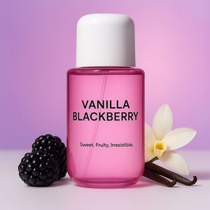 Perfume Corporal Orgánico <span class=keywords><strong>de</strong></span> Mora <span class=keywords><strong>de</strong></span> Etiqueta Privada, Tamaño Completo, Fragancia para Cabello y Cuerpo, Spray <span class=keywords><strong>de</strong></span> Mora y Vainilla - Product Image 5