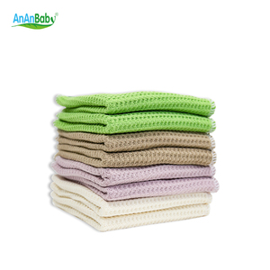 Ananbaby Prix de gros <span class=keywords><strong>Lingettes</strong></span> pour <span class=keywords><strong>bébé</strong></span> en coton gaufré réutilisables personnalisées <span class=keywords><strong>Lingettes</strong></span> <span class=keywords><strong>lavables</strong></span> pour le soin de la peau pour <span class=keywords><strong>bébé</strong></span> - Product Image 6