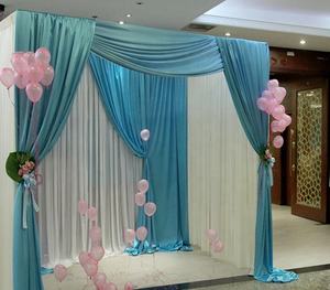 Wedding <b>Backdrop</b> <b>Stand</b> Decorative Draping Aluminum Pipe and Drape <b>Backdrop</b> Decoration - Product Image 2