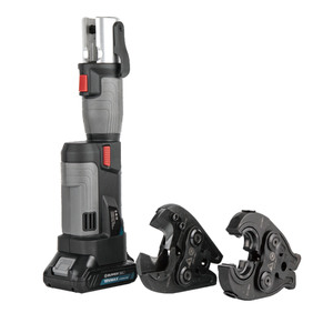 Outil hydraulique portable mini PZ-300C alimenté par batterie pour le sertissage et la coupe de câbles - Product Image 2