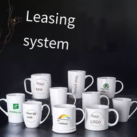 Tasse en céramique personnalisée avec revêtement par sublimation, motif imprimé par transfert thermique, tasse à café en porcelaine renforcée de type Bone China, fabricant