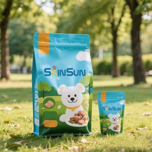 Bolsa de Embalaje Personalizada de Plástico PET BOPP con Cierre de Cremallera para Alimentos y Snacks para Mascotas - Product Image 2