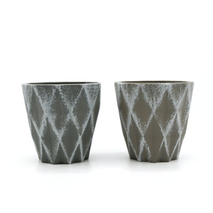YICAI Pot de fleurs géométrique jardinière en béton plantes succulentes Pot de fleurs en ciment en plastique - Product Image 3