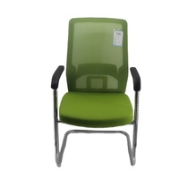 Fournisseurs de meubles de bureau, accoudoir fixe en plastique d'occasion, chaise de visiteur, prix bon marché