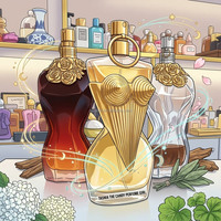 Parfum EDP de luxe en gros, Divine, 100 ml, 3,4 oz, flacon doré, parfum floral marin, longue tenue, spray pour femme