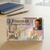 Customizable Enabled Waterproof Membership & Business Cards for All Types of Work/Student IDs and Exhibition Passes