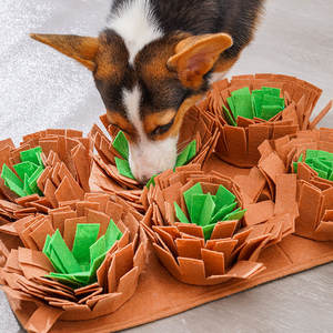 Tappetino per annusarsi per animali domestici per cani Il gioco di alimentazione interattivo per la noia incoraggia le abilità di foraggiamento naturali - Product Image 5