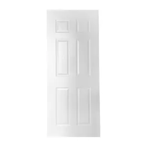 Piel de puerta MDF de imprimación blanca sin terminar barata directa de fábrica para construcción y decoración familiar en venta de reducción