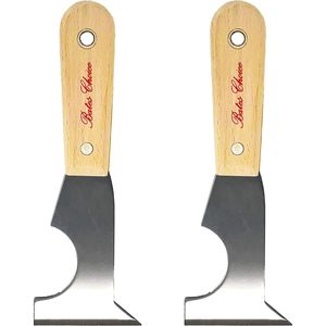 Bates Choice – grattoir à peinture 5 en 1, outil avec poignée en acier inoxydable pour le nettoyage des murs, amélioration de la maison, projets de bricolage - Product Image 1