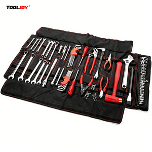 OEM 67-Teiliges Professionelles Mechaniker-Werkzeugset aus Chrom-Vanadium-Stahl mit Aufrollbarer Leinwandtasche für Autoreparatur & Wartung - Product Image 2