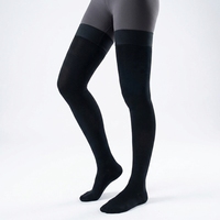 Bas de contention médicaux pour varices, vente directe usine, couleurs noir et nude, du S au 7XL, grandes tailles pour les acheteurs européens et américains