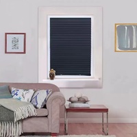 Stores de fenêtre en tissu personnalisables Stores de fenêtre plissés temporaires en papier pour appartements de location