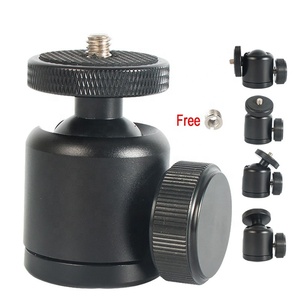 360 Degrés Pivotant Rotatif <span class=keywords><strong>Photographie</strong></span> appareil photo Trépied 1/4 mini rotule Adaptateur de <span class=keywords><strong>montage</strong></span> pour monopode selfie bâton - Product Image 2