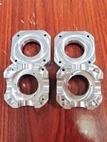 Pièces de châssis de drone en aluminium usinées CNC, prototypage rapide de précision sur mesure