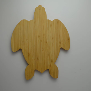 Tabla de cortar de bambú de tortuga, utensilio de cocina ecológico natural para una cocina saludable - Product Image 1