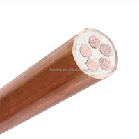 Cable de alimentación de cobre con núcleo de PVC ignífugo, libre de halógenos y de baja emisión de humo, BTTZ/NG-A(BTLY) 0.6/1KV 2.5-400 mm², 5 núcleos, para minería