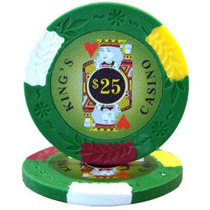 Jetons de poker King's Casino 14 grammes en argile - Product Image 2