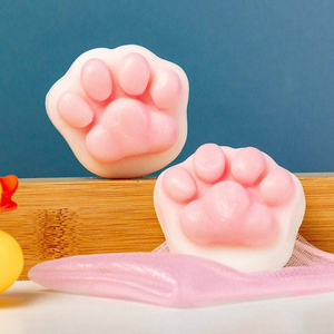 Nouvelle Formule Savon Visage Patte de Chat Personnalisé avec Logo, Savon Corporel Artisanal Naturel Blanchissant et Parfumé pour le Bain - Product Image 4
