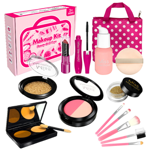 Cross-border 2025 Nouveau jouet Ensemble de cosmétiques simulés pour enfants de petite fille Modèle <span class=keywords><strong>Maquillage</strong></span> Pretend Play - Product Image 3