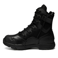 Xinxing personnalisé Durable semelle extérieure en caoutchouc noir véritable cuir de vache de qualité supérieure hommes Jungle Combat bottes tactiques