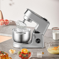 Appareils de cuisine, mélangeurs alimentaires, machine à pétrir la pâte pour la maison, mélangeur alimentaire, pétrin, moteur AC 120 V, mélangeur pour boulangerie, mélangeur sur socle