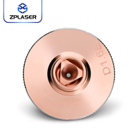 ZPLASER D28-C-15-Dp haute vitesse buse Laser pour accessoires de Machine Laser à Fiber cuivre rouge Double couche buse de découpe Laser