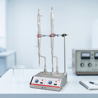 Analyseur de laboratoire ADDITION ASTM D95 pour la détermination de la teneur en eau dans les produits pétroliers par distillation, équipement de distillation