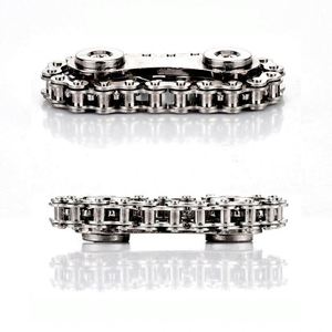 Simple Dimmer bicicleta Fidget Spinner antiestrés juguetes de Metal piñones volante Fingertip Gyro cadenas Popite características antiestrés - Product Image 4