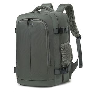 Cross-border New Business Travel Backpack for Men Women Students 15.6 Laptop Nylon Super Lightweight Custom Logo Air <b>Cushion</b> - Product Image 1