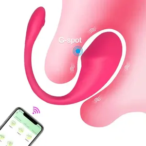 Jouets sexuels Delove APP : Vibrateur à balles en forme de vagin télécommandé, vibromasseur portable, œuf vibrant pour femme - Product Image 3