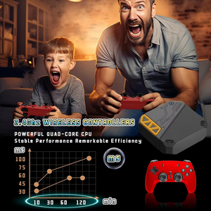 Consola de Videojuegos Retro - 30 Juegos Oficiales Licenciados Integrados y 9 Emuladores, Más de 30000 Juegos Clásicos, HDMI, Doble 2.4G - Product Image 4