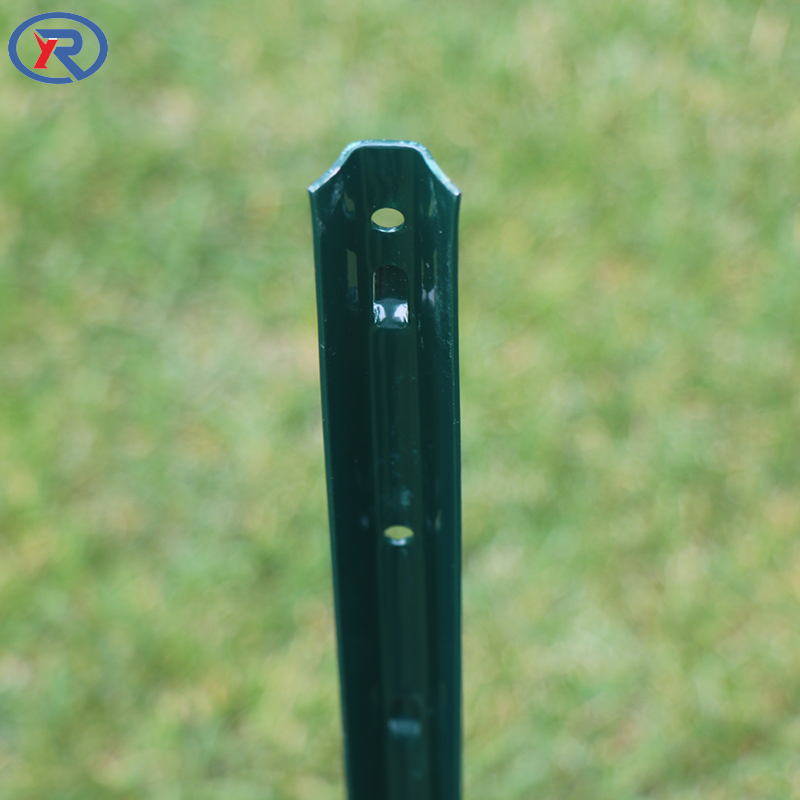 Metal Green Painted U-Channel Sign Post Garden U Post for Garden Fence ...