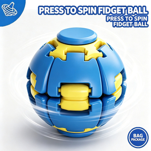 Pelota Antiestrés, Juguete para Aliviar el Estrés, Spinner de Dedos, Mini Portátil para Todas las Edades, 6 Colores, Regalo para Oficina, Viajes, Juguetes - Product Image 2
