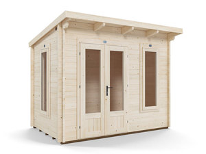 Casetta da giardino moderna e modulare casetta in legno a basso costo struttura in legno resistente capannone di stoccaggio - Product Image 4