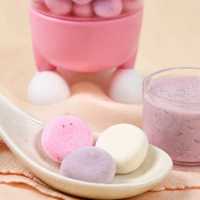 Biscuits fruités Aimo - Poudre de protéines et probiotiques, collation saine pour enfants, goût sucré, texture semi-molle, 16 g, durée de conservation de 12 mois
