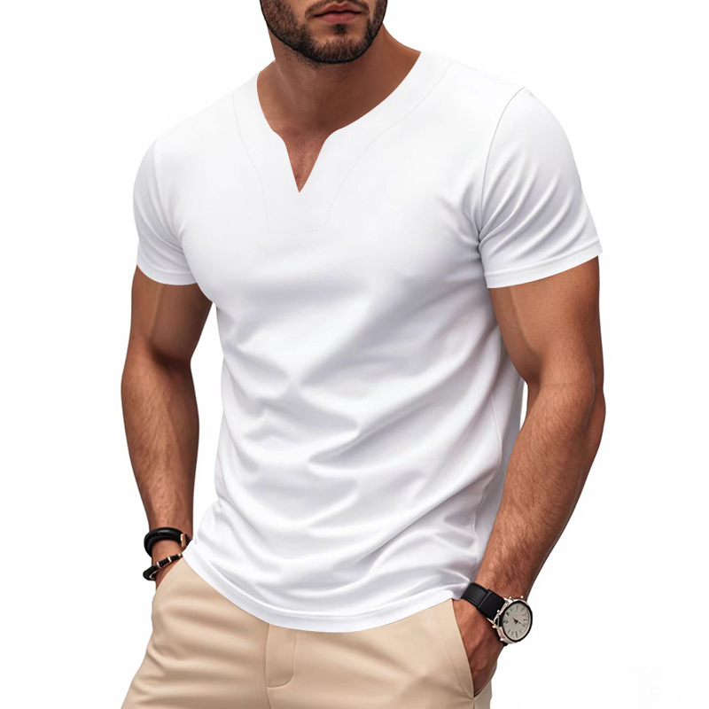 Shop Our Hot Sale Summer Men's V-Neck T-shirts