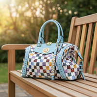Sac à main tendance Ladysky en diamant pour femme, sac à bandoulière de qualité pour femme, grande capacité, sac féminin avec lettres métalliques, fournisseur en vogue
