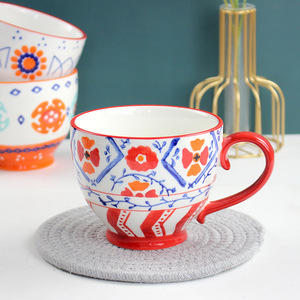 Taza de desayuno original digna de Instagram, taza creativa con decoración bajo el esmalte, taza de cerámica resistente a altas temperaturas. - Product Image 1