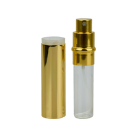 Atomiseur de parfum miniature en verre de 5 ml, 10 ml, 15 ml, flacon pulvérisateur en verre pour parfum avec vaporisateur à fine brume pour échantillon de parfum et de fragrance