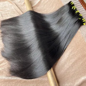 GDYhair Pacote de cabelo vietnamita virgem de vison cru, amostra de cabelo cru com cutícula indiana alinhada, cabelo humano virgem
